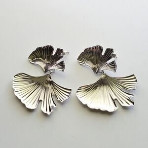 Ginko Leaf Earrings